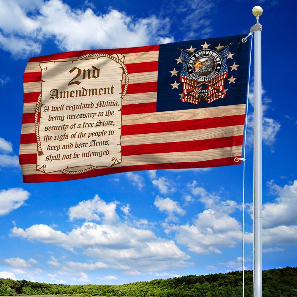 2nd Amendment Grommet Flag MLH2150GF