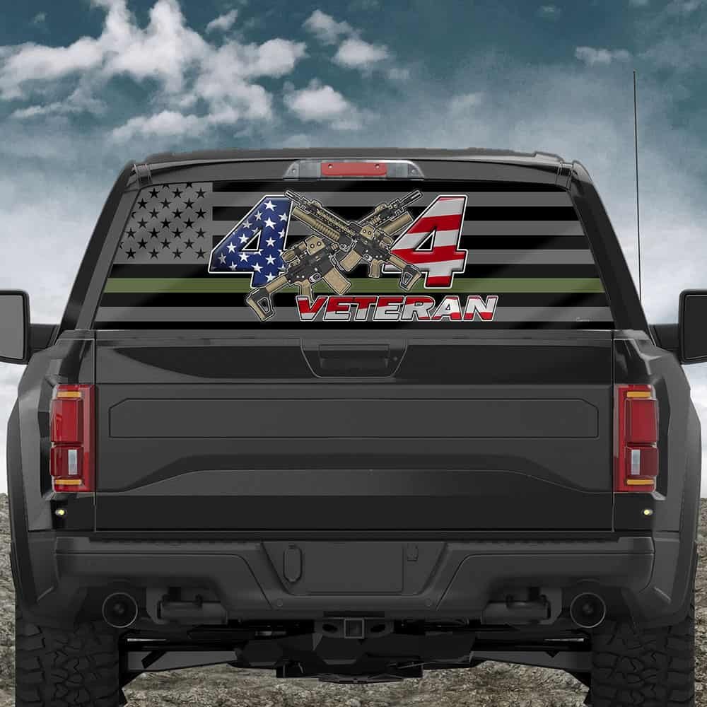 4×4 Off road Veteran Rear Window Decal MBH70CD