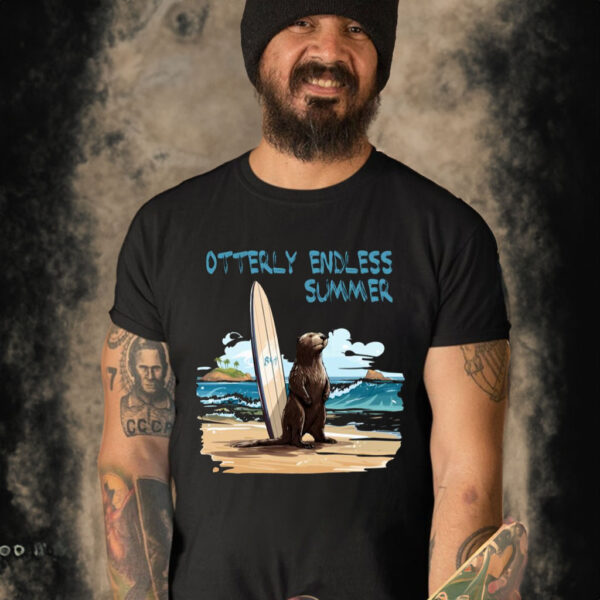 841 Surfing Otter Otterly Stoked Otter 841 T-Shirt