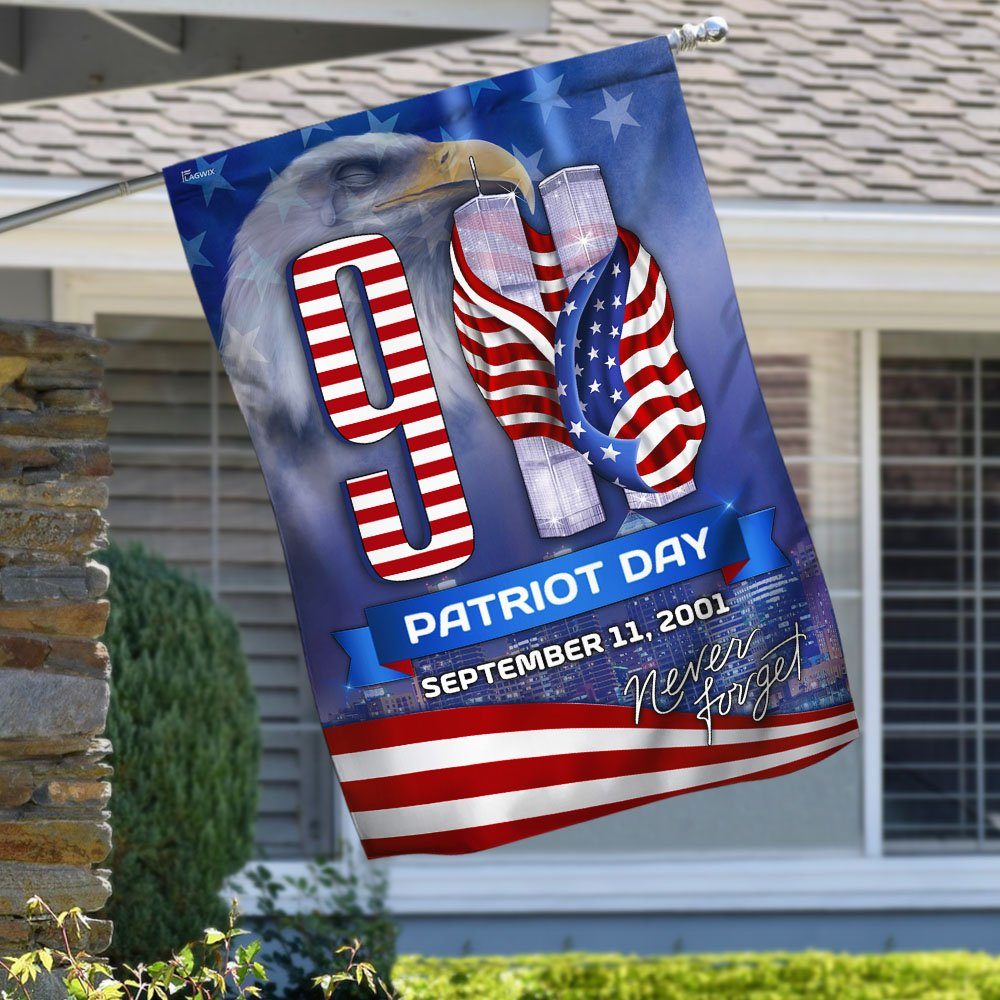 9.11 Flag Patriot Day Never Forget MLH1757F