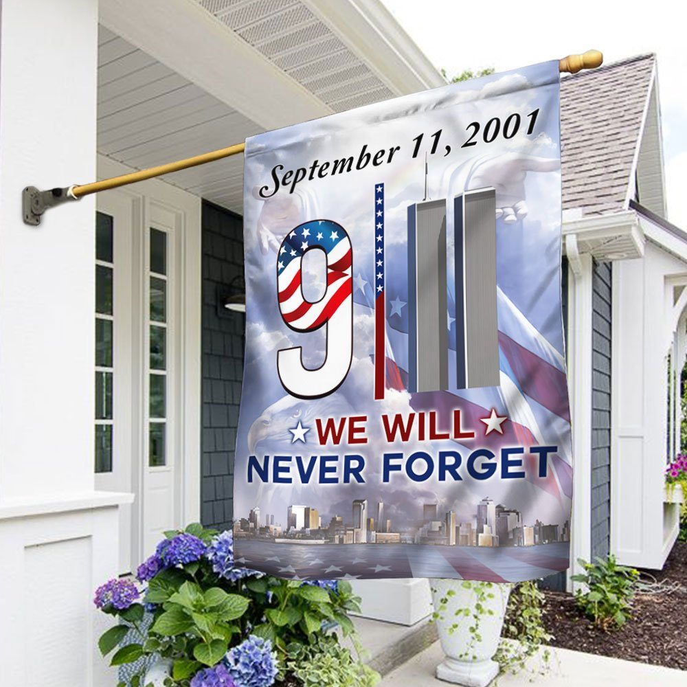 911 Flag We Will Never Forget BNN147Fv1