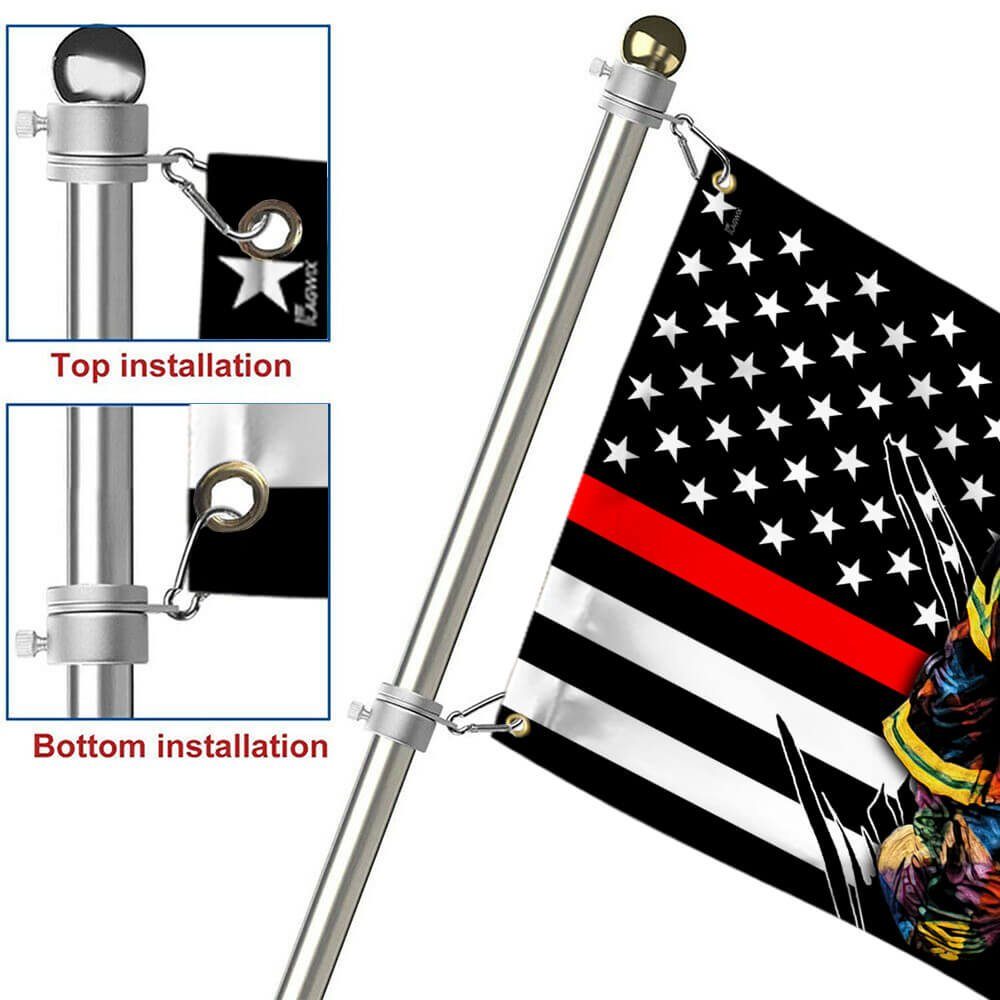 9 11 Never Forget Firefighter Grommet Flag 20th Anniversary Of September 11 Firefighter Flag Thin Red Line NNT475GF 9 11 Never Forget Firefighter Grommet Flag 20th Anniversary Of September 11 Firefighter Flag Thin Red Line NNT475GF