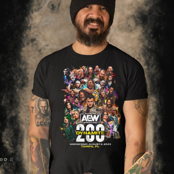 Aew Dynamite 200 Event Shirt