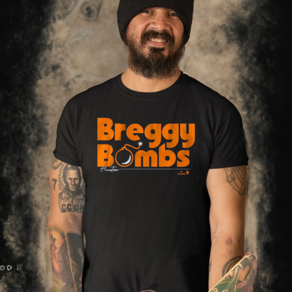 Alex Bregman: Breggy Bombs Shirt, Houston