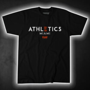 Athletics Miami - TBT Licensed T-Shirt