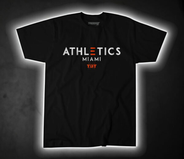 Athletics Miami - TBT Licensed T-Shirt