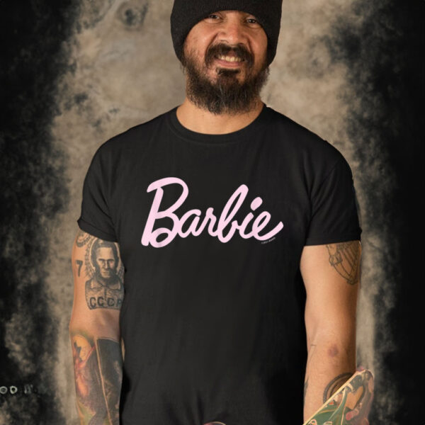 Barbie Light Pink Barbie Logo T Shirt