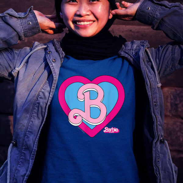 Barbie The Movie Heart Crest Shirt