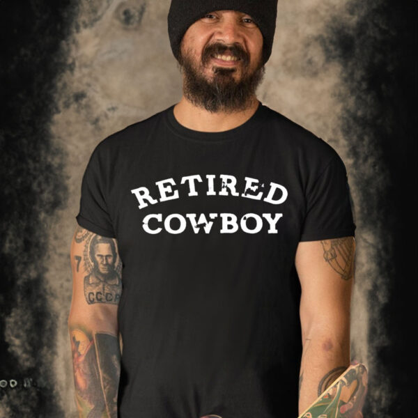 Caleb Plant Retired Cowboy T Shirt