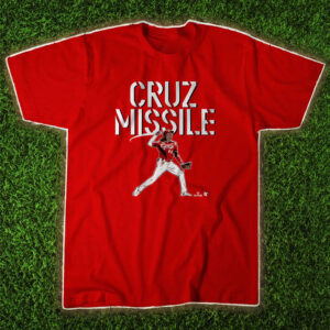Elly De La Cruz Missile T Shirt, Cincinnati