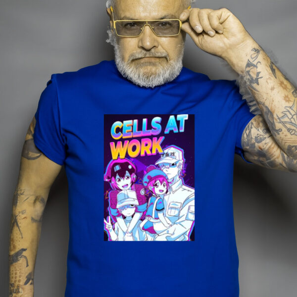 Funny Anime Cells At Work Family T shirt