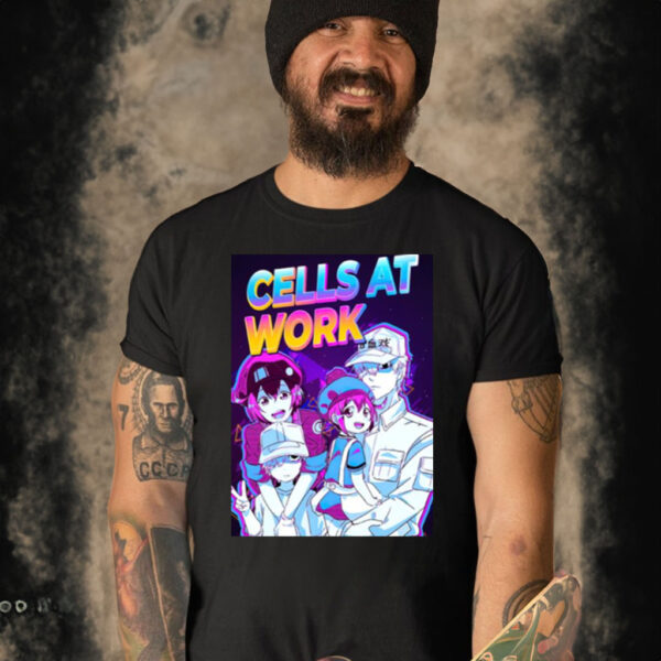 Funny Anime Cells At Work Family shirt