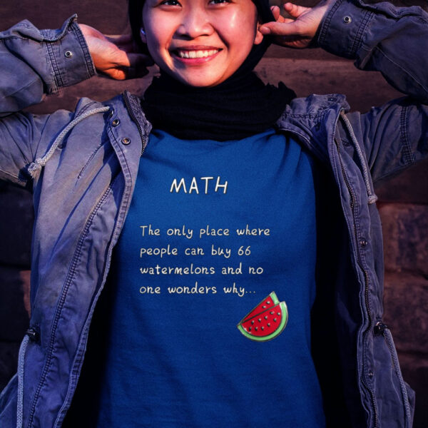 Funny Math T Shirts. Discover Math Watermelons Tee Shirt