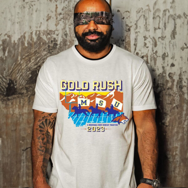 Gold Rush Msu 2023 T Shirt