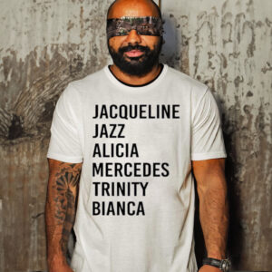 Jacqueline Jazz Alicia Mercedes Trinity Bianca shirt