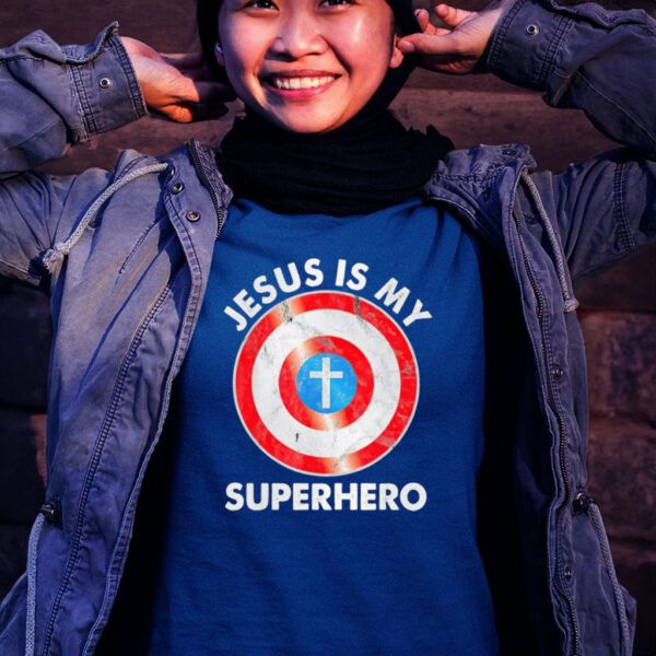 Jesus is my superhero shirt