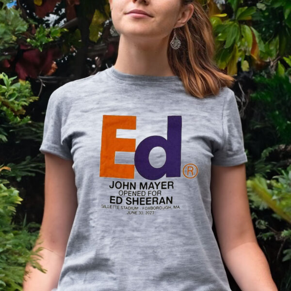 John Mayer Ed Sheeran Shirt New Ed Sheeran Merch 2023 Tee Shirt