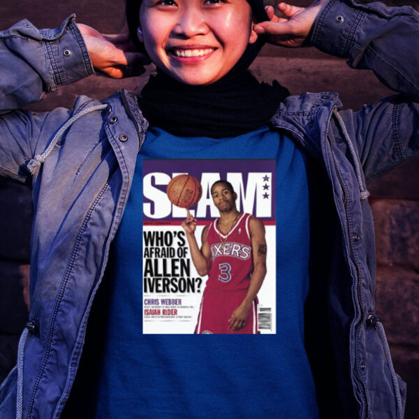 Jordan Love Wearing Slam Who's Afraid Of Allen Iverson-Women T-Shirt