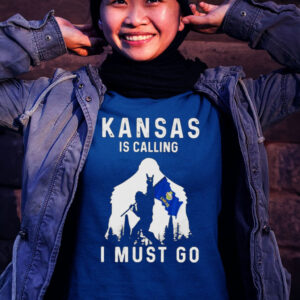 Kansas Is Calling I Must Go Bigfoot Women T-Shirt