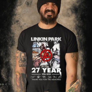 Linkin Park 27 Years 1966 – 2023 Thank You For The Memories Signatures shirt