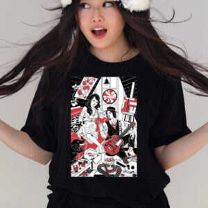 Little Acorns The White Stripes T shirt