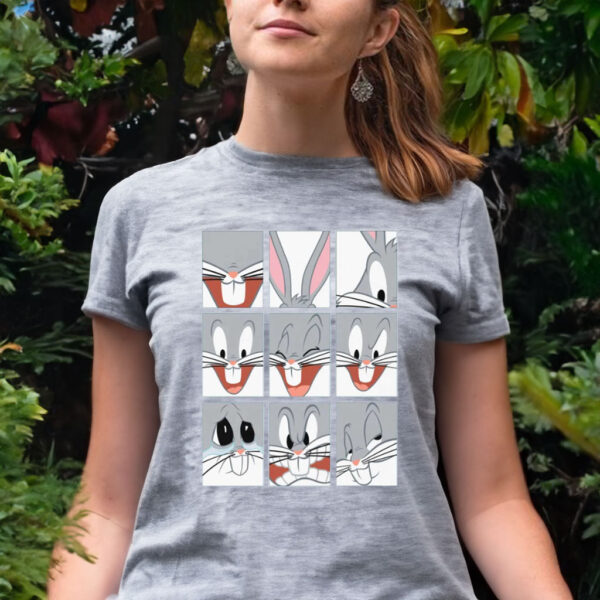 Looney Tunes Bugs Bunny Emotions Women Shirt