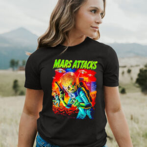 Mars Attacks Alien Blast T shirt