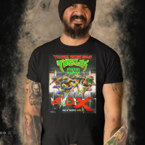 New Poster For Teenage Mutant Ninja Turtles Mutant Mayhem T Shirt