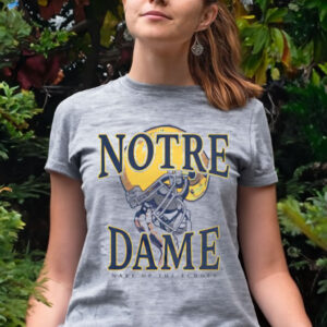 Notre Dame football helmet victory T shirt