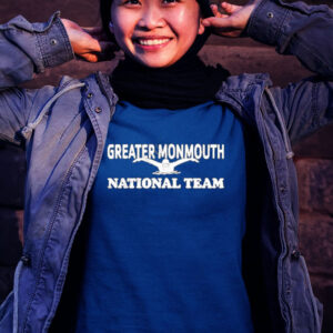 Official Stephanie wilkens greater monmouth national team T-shirt