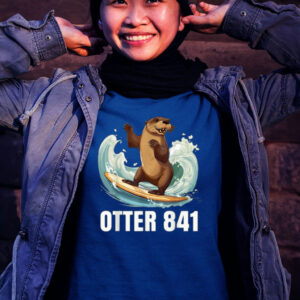 Official Surfing Otter 841 California Sea Otter 841 T-Shirt