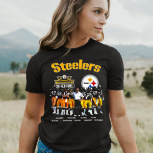 Pittsburgh Steelers 90 Season 1933 2023 Memories Signatures T Shirt