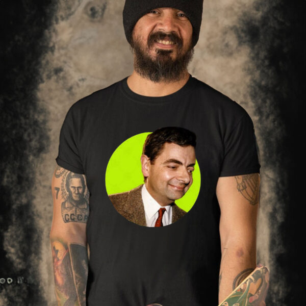 Round Design Mr Bean shirt