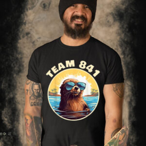 Surfing Otter Team 841 T-shirt