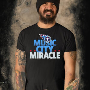 Tennessee Titans Team Music City Miracle American Football Logo 2023 Shirt