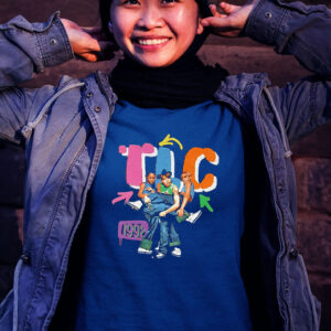 Tlc Attractive T-Shirt Kicking Group Tee Shirt