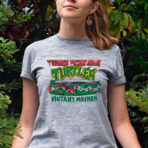 Tmnt Mutant Mayhem Retro Nickelodeon Ninja Turtles Women T-Shirt