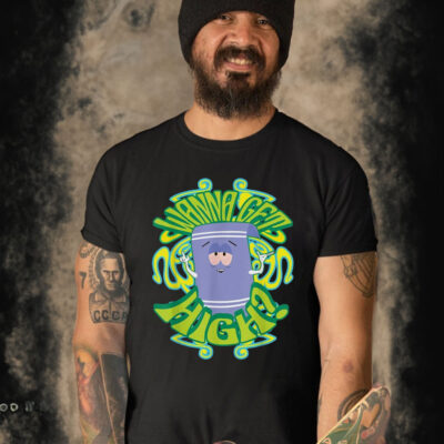 Towelie Wanna Get High Funny South Park T-Shirt