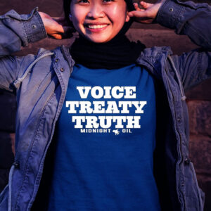 Voice Treaty Truth Midnight Oil Tee Shirt