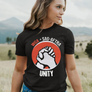 Wga Sag Aftra Unity Together Tee Shirt