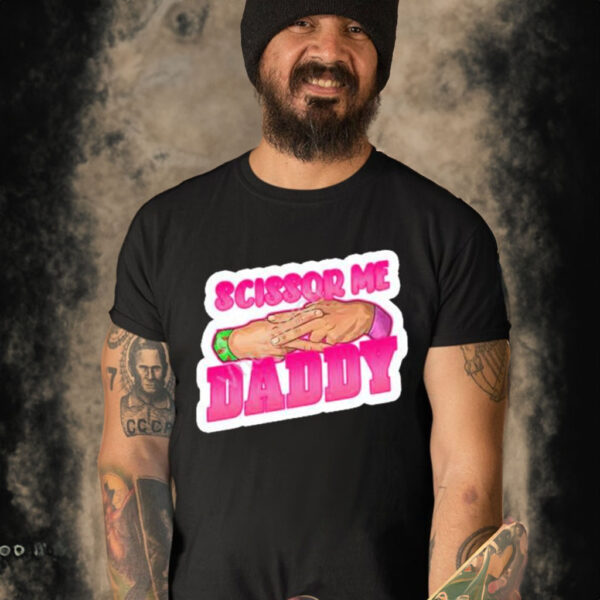 Wood’S Wrestling Corner Scissor Me Daddy Shirt