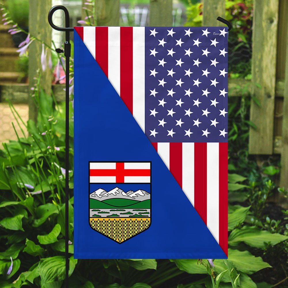 Alberta American Flag TRL1343F