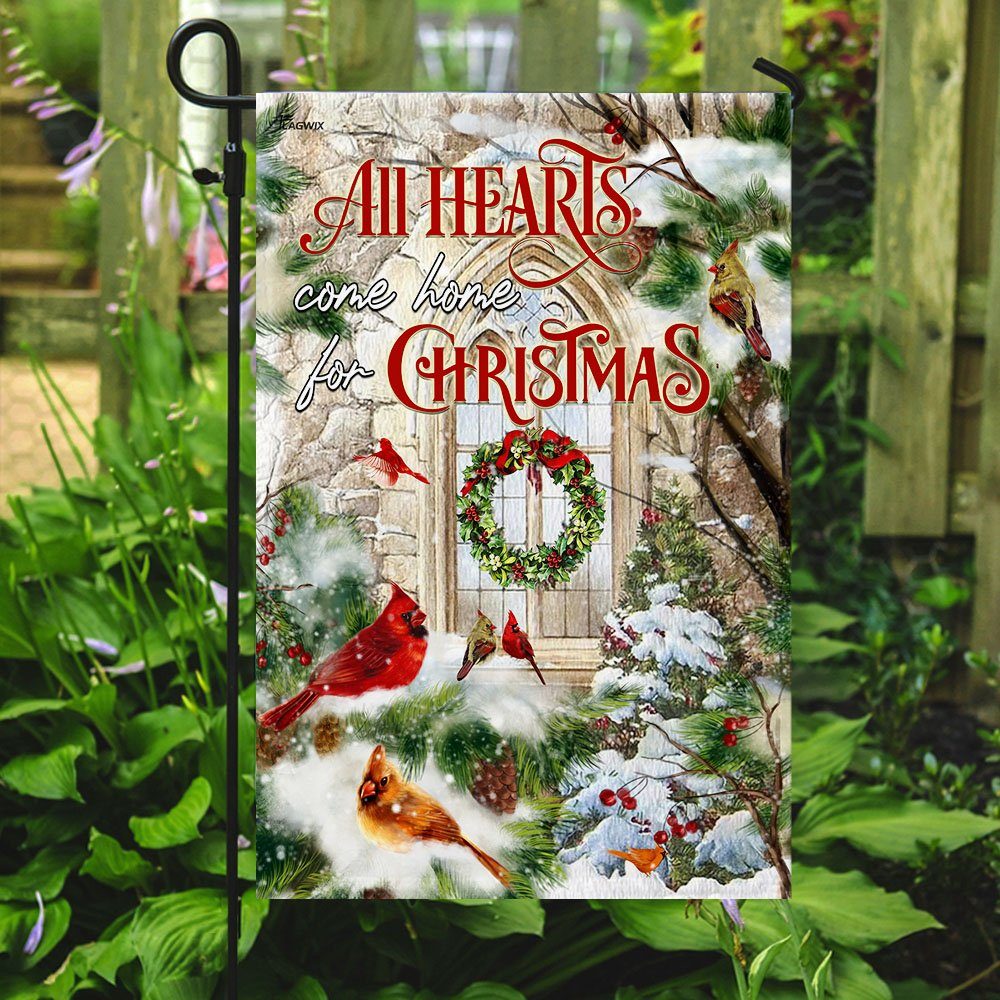 All Hearts Come Home For Christmas, Cardinal Flag