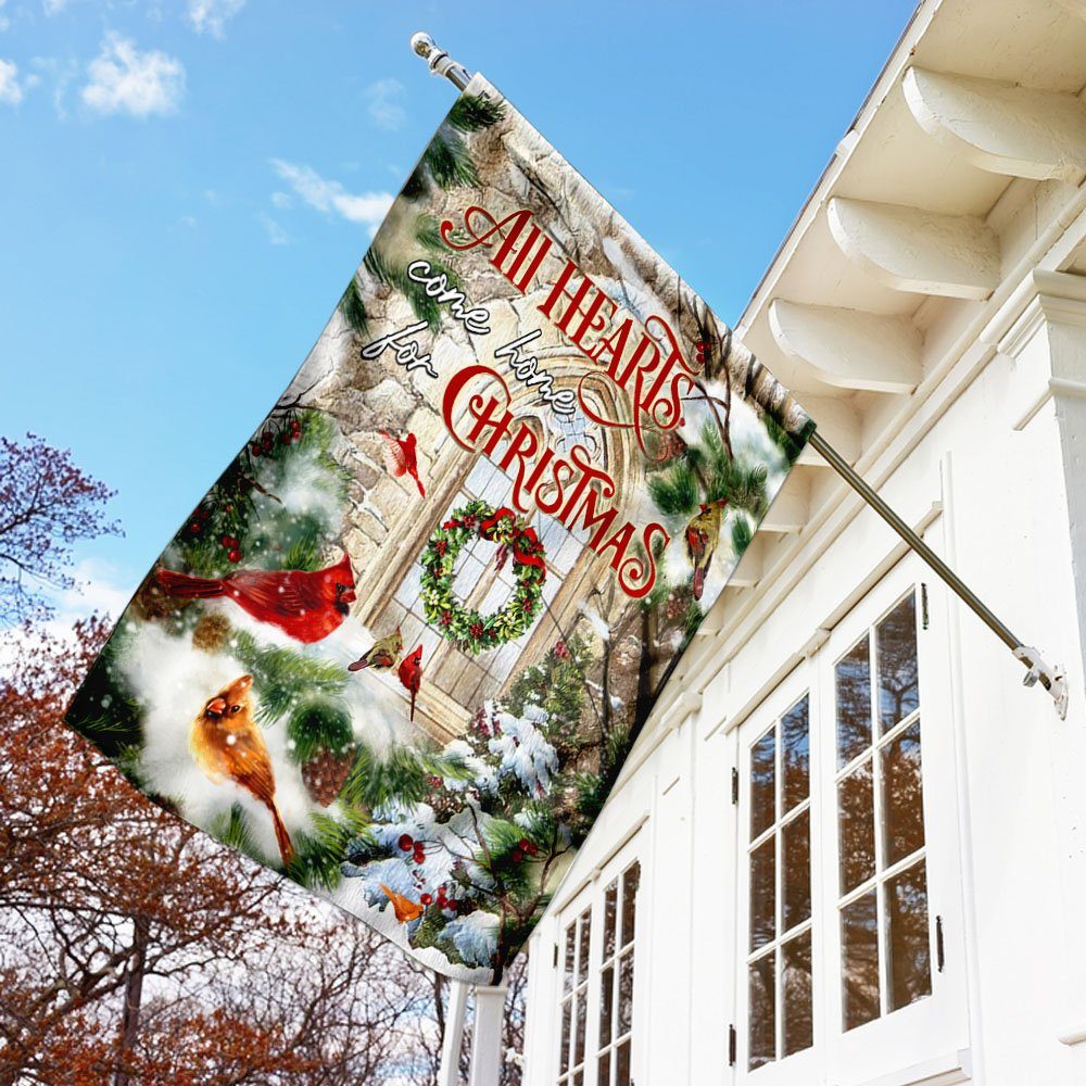 All Hearts Come Home For Christmas, Cardinal Flag
