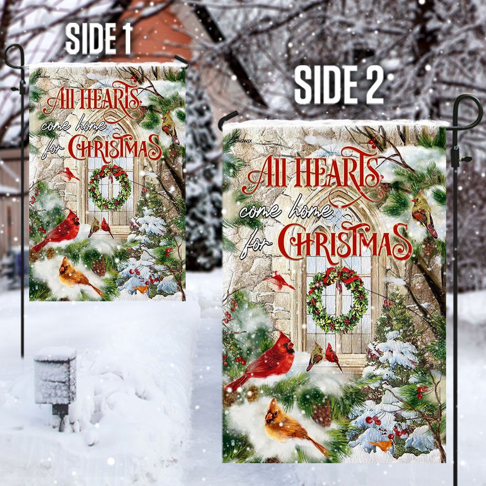 All Hearts Come Home For Christmas, Cardinal Flag