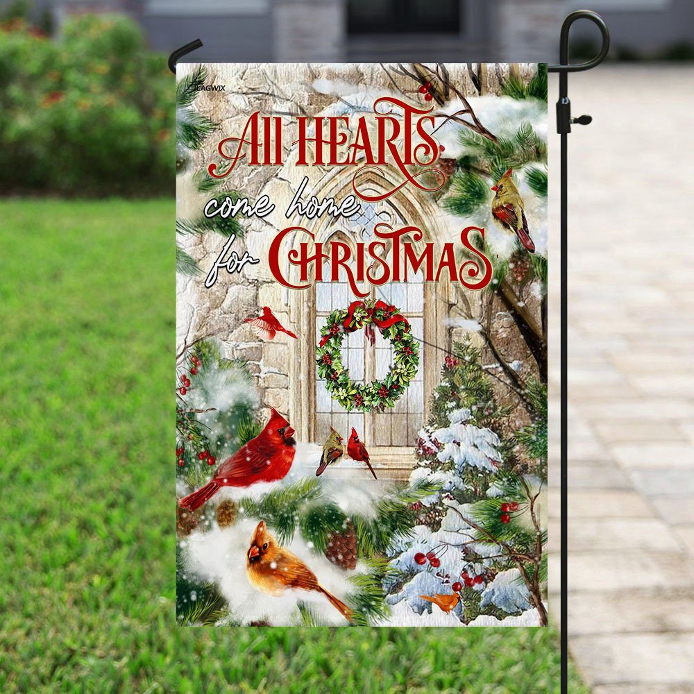All Hearts Come Home For Christmas, Cardinal Flag
