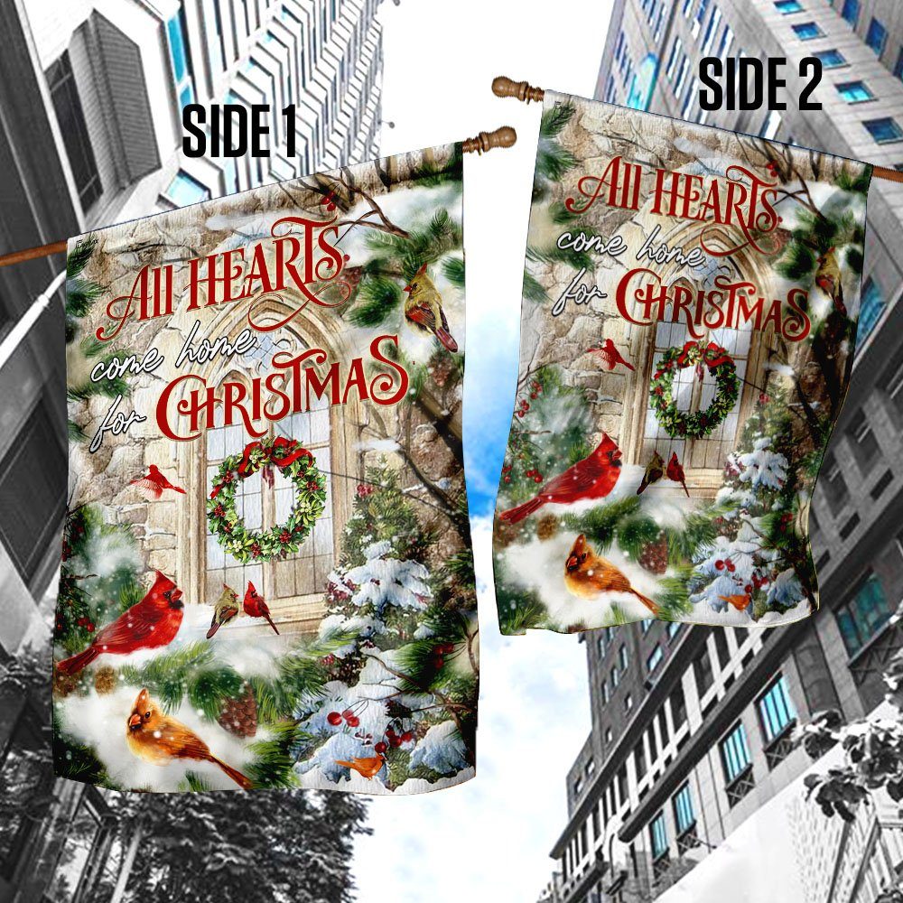 All Hearts Come Home For Christmas, Cardinal Flag