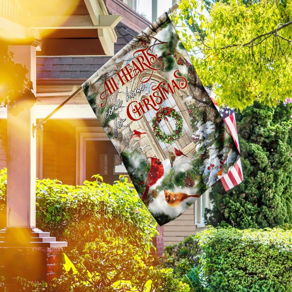 All Hearts Come Home For Christmas, Cardinal Flag