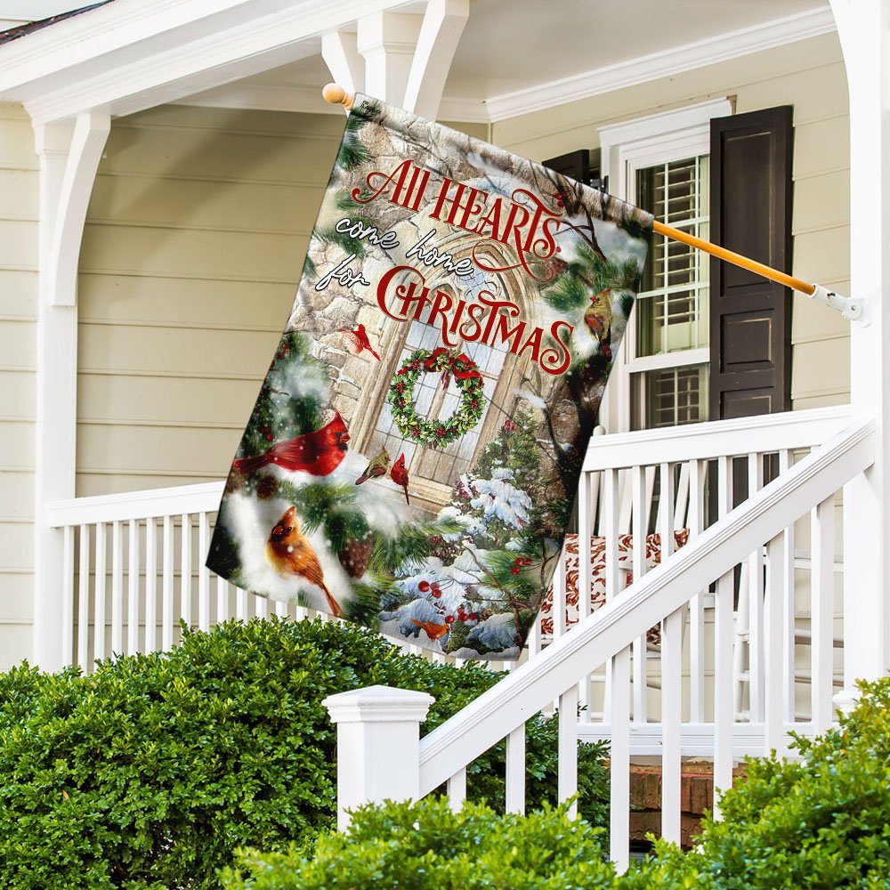 All Hearts Come Home For Christmas, Cardinal Flag