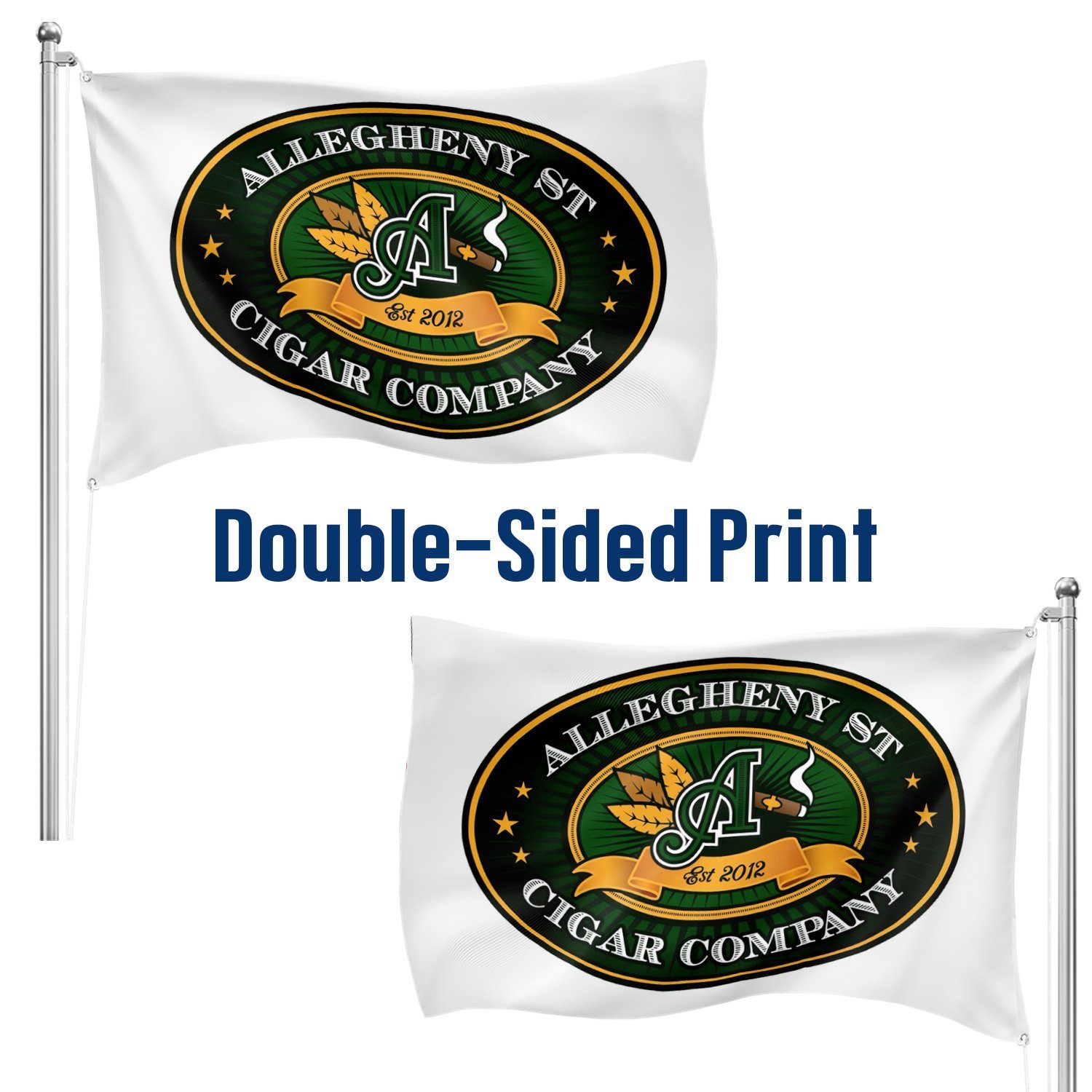 ALLEGHENY ST CUSTOM GROMMET FLAG